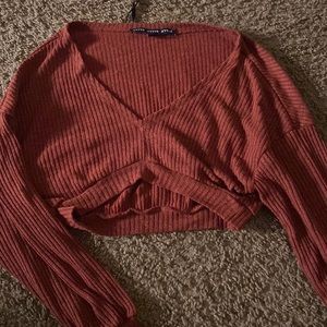 Women’s cropped sweater